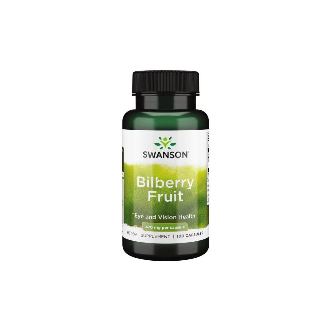 Heidelbeere Frucht 470 mg 100 Kapseln Swanson Health Products